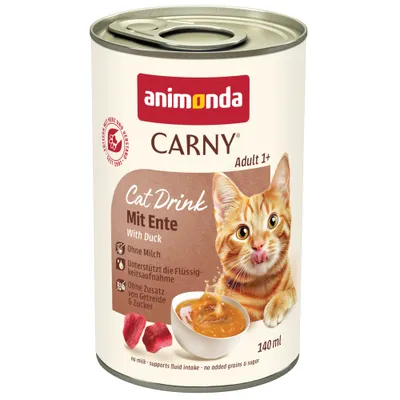 animonda Carny Cat Drink 12 x 140 ml10 - Ente