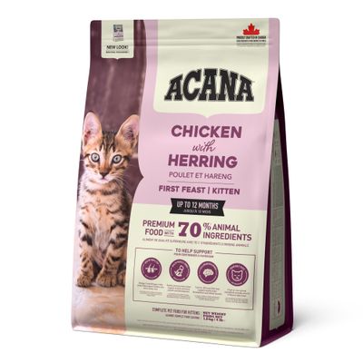 Acana Kitten z kurczakiem i śledziem -1,8 kg