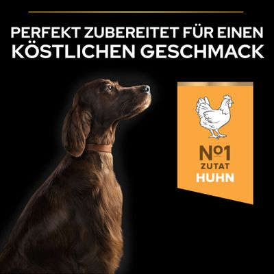 Perfekt zubereitet für einen köstlichen Geschmack. Nr. 1 Zutat Huhn.