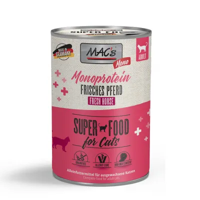 MAC's Cat Mono 6 x 400 g - Pferd MAC's Cat Mono 6 x 400 g - Pferd