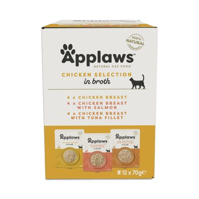 Probierpaket Applaws Pouch mit Brühe Mix 12 x 70 g