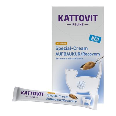 KATTOVIT Feline Spezial-Cream AUFBAUKUR/Recovery mit Huhn - 66 x 16 g