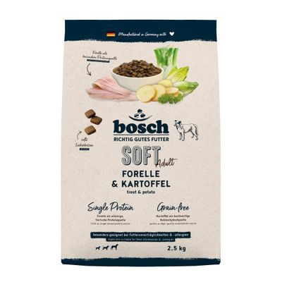 bosch HPC Soft Adult Forelle & Kartoffe - 2,5 kg