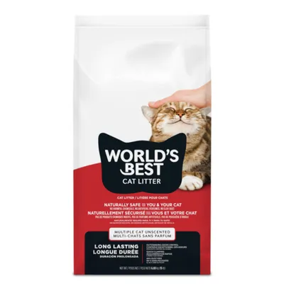 World‘s Best Cat Litter Multiple Cat Parfümfrei - 6,8 kg