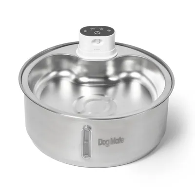 Dog Mate Fontanella in acciaio inox Wireless - 8 L