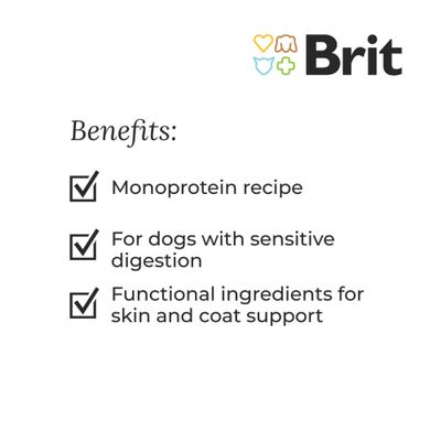 2 kg gratis! Brit Care Dog Hypoallergenic Adult 14 kg