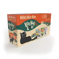 Ekonomipack: Lucky Lou Adult 48 x 125 g - Mixpack II: Vilt Mix (4 sorter)