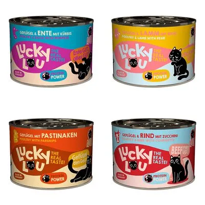 Пробная упаковка Lucky Lou Adult 6 х 200 г - Смешанная упаковка