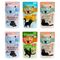 Lucky Lou Adult prova-på-mix 6 x 125 g Vild Mix