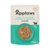Applaws Maaltijdzakjes in Bouillon Voordeelpakket 12 x 70 g Kattenvoer Tonijn met Ansjovis