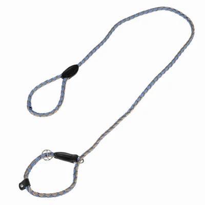 TIAKI Twist Λουρί-Σχοινί - 170 cm μήκος, Ø 12 mm - μπλε/γκρι