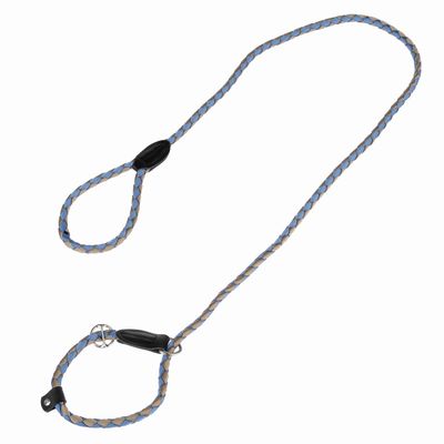 Smycz dla psa TIAKI Retriever Twist Dł. 170 cm, Ø 12 mm - niebieski/szary