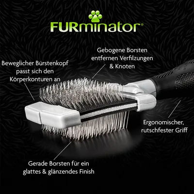 FURminator Slicker-Bürste - Größe L