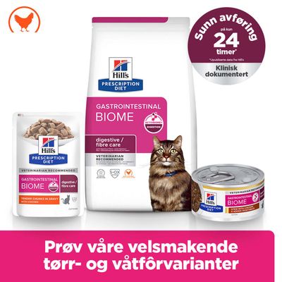 Hill's Prescription Diet Gastrointestinal Biome med kylling
