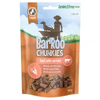 Barkoo Chunkies Gefüllte Sticks - Sparpaket: 6 x 100 g Rind & Karotte