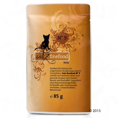 catz finefood Pouch Sparpaket 32 x 85 g - Huhn & Thunfisch