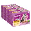 Jumbopack Whiskas Junior Frischebeutel 96 x 85 g Geflügelauswahl in Gelee