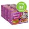 Økonomipakke: Whiskas Tasty Mix portionsposer 96 x 85 g Fish of the Day i Sauce