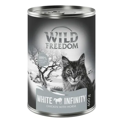 Wild Freedom Adult 6 x 400 g - receptura brez žit - White Infinity - piščanec in konj Wild Freedom Adult 6 x 400 g - receptura brez žit - White Infinity - piščanec in konj