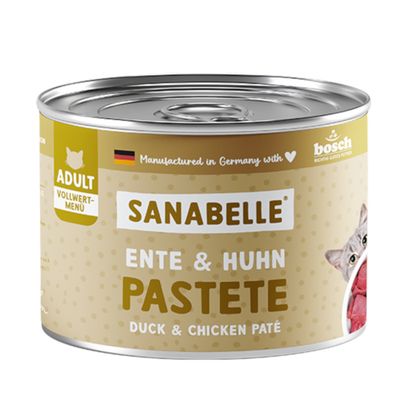 Sanabelle All Meat 6 x 195 g Kattenvoer Eend & Kip