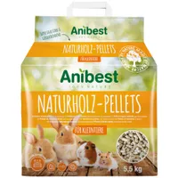 Anibest natúr fa pellet - 2 x 10 l (2 x 5,5 kg)