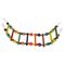 Pont suspendu TIAKI XL pour oiseaux L 84 x H 18 cm