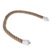 Perchoir TIAKI en jute naturel pour oiseaux - Taille L (extra long): Ø 3,2 x L 91 cm