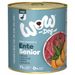 WOW Senior Anatra 800 g Alimento umido per cane Set %: 24 x 800 g