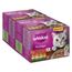 Gemengd Pakket Whiskas Pure Delight Portiezakjes 48 x 85 g Klassieke Ragout in Gelei