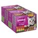 Gemengd Pakket Whiskas Pure Delight Portiezakjes 48 x 85 g Klassieke Ragout in Gelei