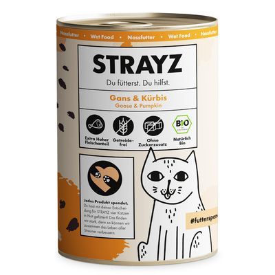 STRAYZ Bio Kat 6 x 400 g