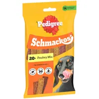 PEDIGREE® SCHMACKOS™ Dog Treats - Saver Pack: Poultry (14 x 20 Strips)
