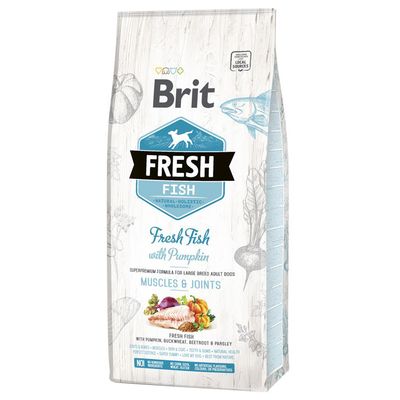 Brit Fresh Fisk & Græskar Adult Large 12 kg