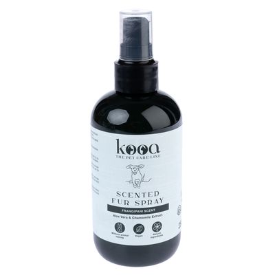 kooa Parfümiertes Fellspray mit Frangipaniduft 250 ml