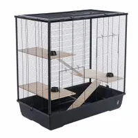 Jaula para ratas y chinchillas TIAKI - 100 x 54 x 100cm (L x An x Al)