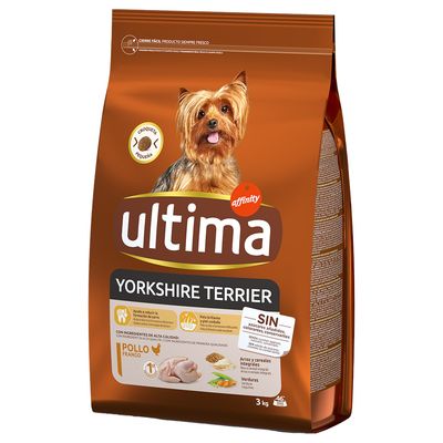 Ultima Dog Yorkshire Terrier pollo 3 kg