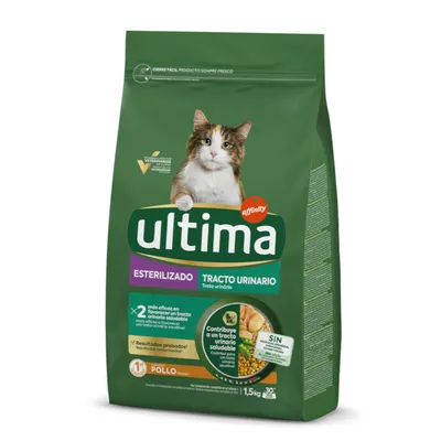 Ultima Chat Stérilisé Protection Urinaire poulet  - 1,5 kg