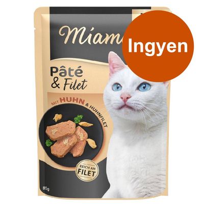 85 g Miamor Pâté & Filet csirke