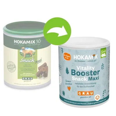 GRAU HOKAMIX Vitality Booster Snack Maxi - Voordeelpakket 2 x 800 g - Maxi