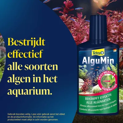 Tetra AlguMin Algenbestrijdingsmiddel - Dubbelpak: 2 x 500 ml