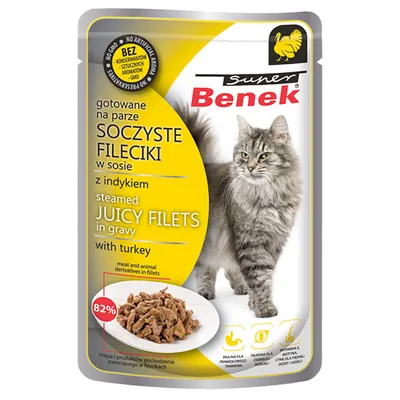 Super Benek filék szószban 28 x 85 g - Pulyka