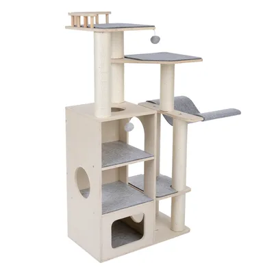 Arbre à chat Modern Living Roca - gris clair