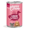 Voordeelpakket Edgard & Cooper Puppy graanvrij 12 x 400 g Eend & Kip