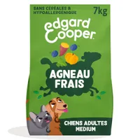 Edgard & Cooper Adult agneau sans céréales pour chien - 7 kg