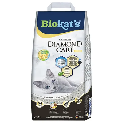 Biokat´s Diamond Care Fresh Summer Dream Cat Litter - 10l