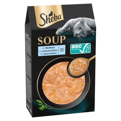Økonomipakke: 80 x 40 g Multipack Sheba Classic Soup portionsposer