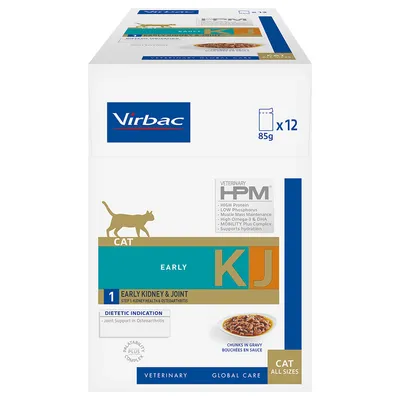 Virbac Veterinary Early Kidney & Joint KJ1 - 24 x 85 g