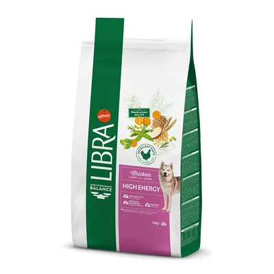 Libra High Energy poulet pour chien - 2 x 12 kg