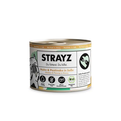 STRAYZ Organic Cat 6 x 200g