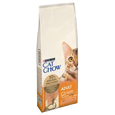 PURINA Cat Chow Adult, canard pour chat 15 kg